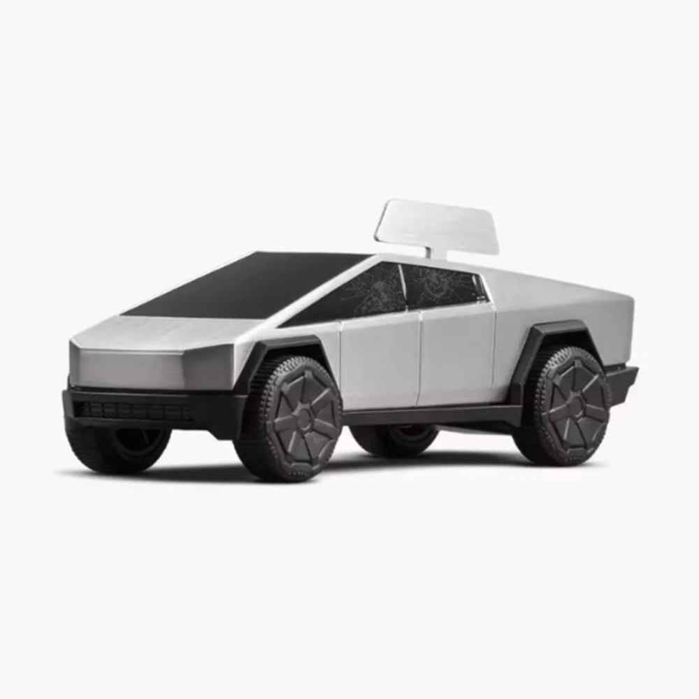 NIB. TESLA Cybertruck Wind-Up Racer